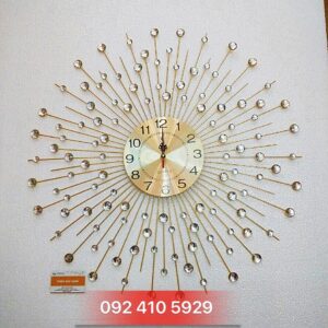 Đồng hồ treo tường trang trí tia nắng (DHTN-75)