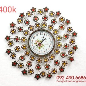 Thanh lí đồng hồ hoa ngũ sắc 70cm