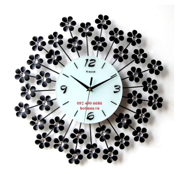 Đồng hồ treo tường hình hoa lan 03 ( DHHL03)